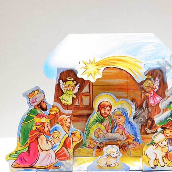 SZOPKA - KONTROLKA ADWENTOWA - 50206