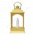 LAMPION ADWENTOWY - wys. 12.5 cm - 82740