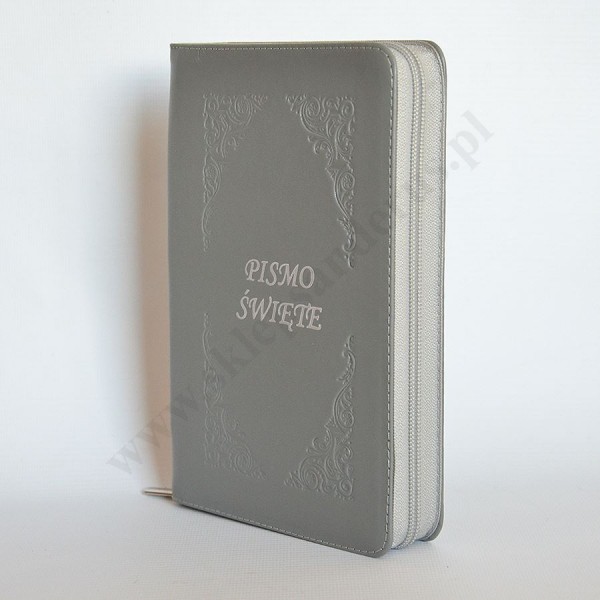 PISMO ŚWIĘTE - EDYCJA ŚW. PAWŁA - GRAFIT, SKÓRA, ZAMEK, PAGINACJA - 89999
