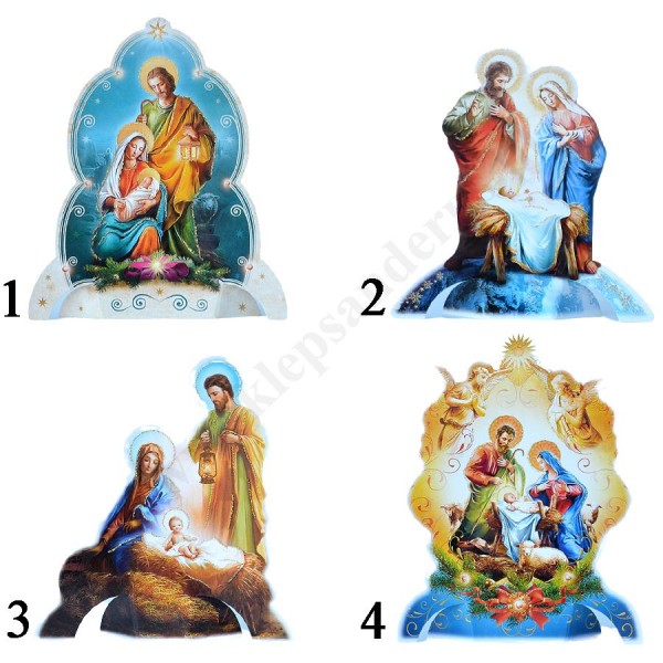 SZOPKA PAPIEROWA MAŁA - mix wzorów - 3209
