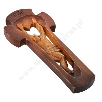 KRZYŻ DREWNIANY - wys. 38 cm - 56391