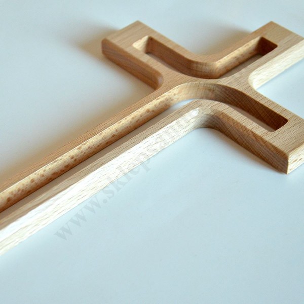 KRZYŻYK DREWNIANY - wys. 22 cm - 30381