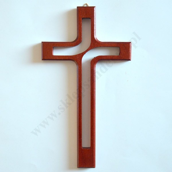 KRZYŻYK DREWNIANY - wys. 22 cm - 30382