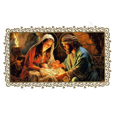 OBRAZEK KOLĘDOWY - PACZKA 100 szt. - 71598