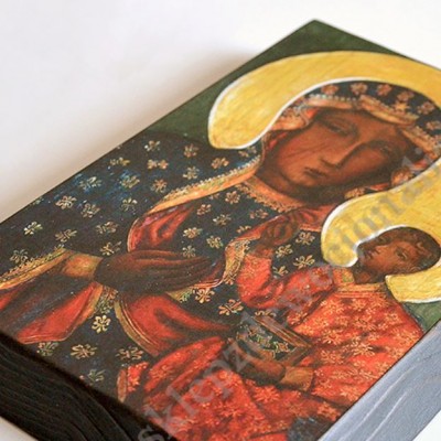 MATKA BOŻA CZĘSTOCHOWSKA - ikona 14.9 x 21.3 cm - 5754