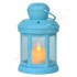 LAMPION RORATNI-ADWENTOWY JASNY NIEBIESKI - 82363
