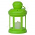 LAMPION RORATNI-ADWENTOWY ZIELONY  - 82365