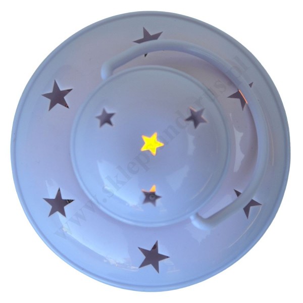 LAMPION RORATNI-ADWENTOWY JASNY FIOLET - 86301