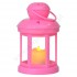 LAMPION RORATNI-ADWENTOWY RÓŻOWY - 82364
