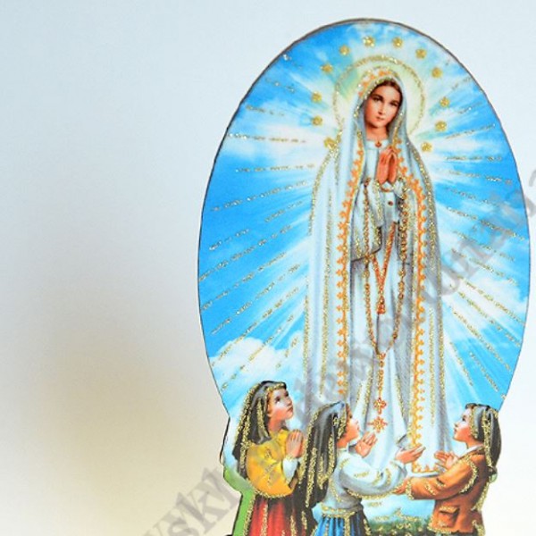 MATKA BOŻA FATIMSKA - stojaczek wys. 12.5 cm - 87037