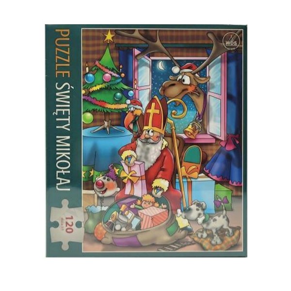 ŚWIĘTY MIKOŁAJ - PUZZLE 120 ELEMENTÓW - 63011