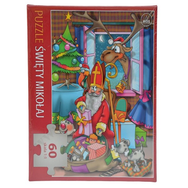 ŚWIĘTY MIKOŁAJ - puzzle 60 elementów - 56206