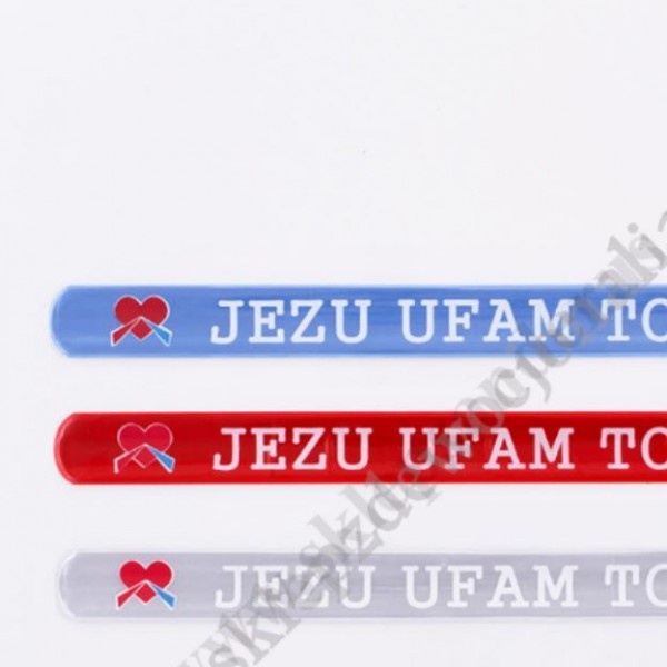 BRANSOLETKA ODBLASKOWA - mix wzorów - 70895