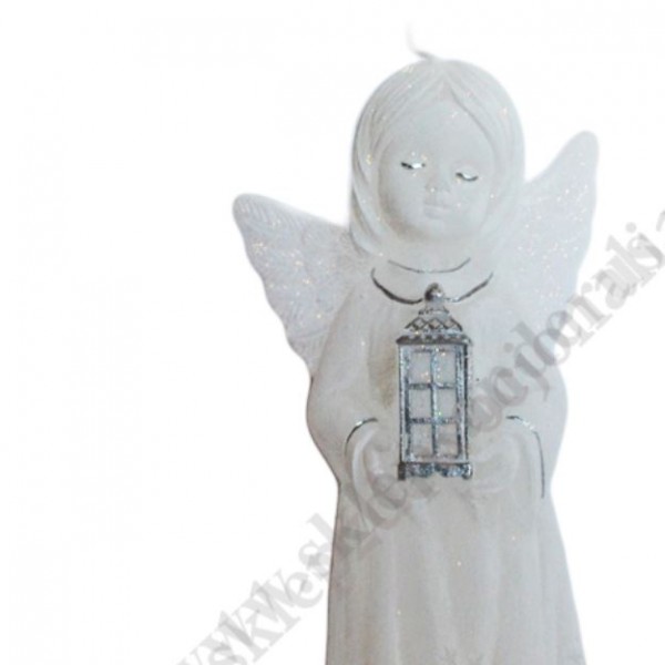 ŚWIECA ANIOŁ - wys. 17.5 cm - 86343