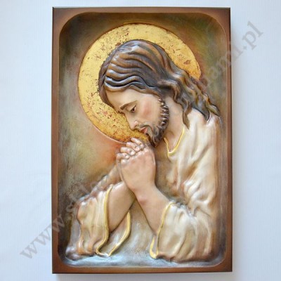 PAN JEZUS MODLĄCY KOLOR - 75493