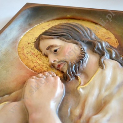 PAN JEZUS MODLĄCY KOLOR - 75493