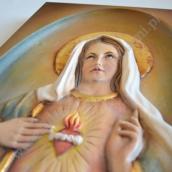 SERCE MATKI BOŻEJ KOLOR - 75495