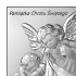 ANIOŁ STRÓŻ - OBRAZEK SREBRNY - 6733/2