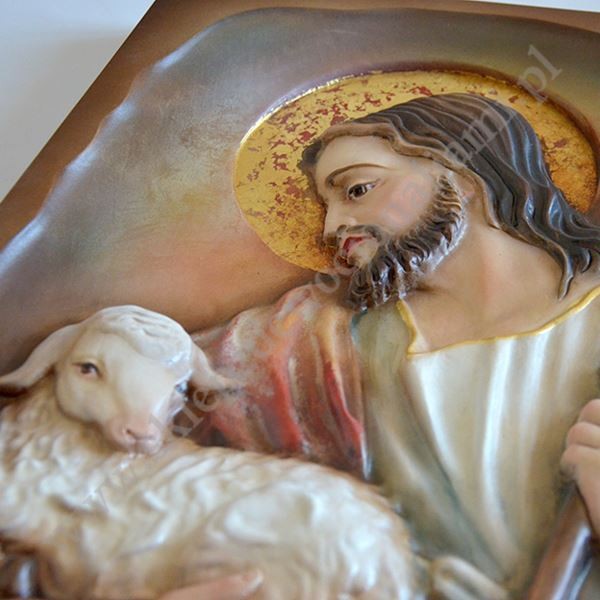PAN JEZUS DOBRY PASTERZ - KOLOR - 75496