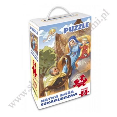 PUZZLE - MATKA BOŻA SZKAPLERZNA - 84 elementy