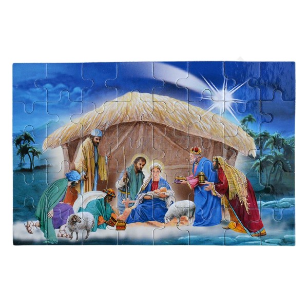 BOŻE NARODZENIE - puzzle 40 elementów - 30235