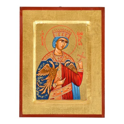 ŚWIĘTA KATARZYNA - ikona 14 x 18 cm - 74685