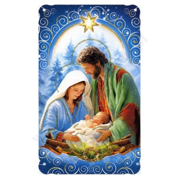 OBRAZEK KOLĘDOWY - POCZTÓWKA - PACZKA 100 szt. - 73354