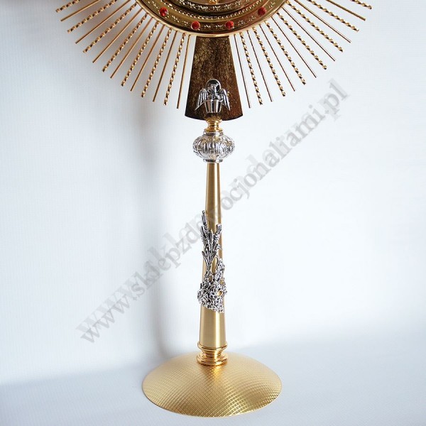 MONSTRANCJA NA DUŻĄ HOSTIĘ - wys.77 cm - 3745