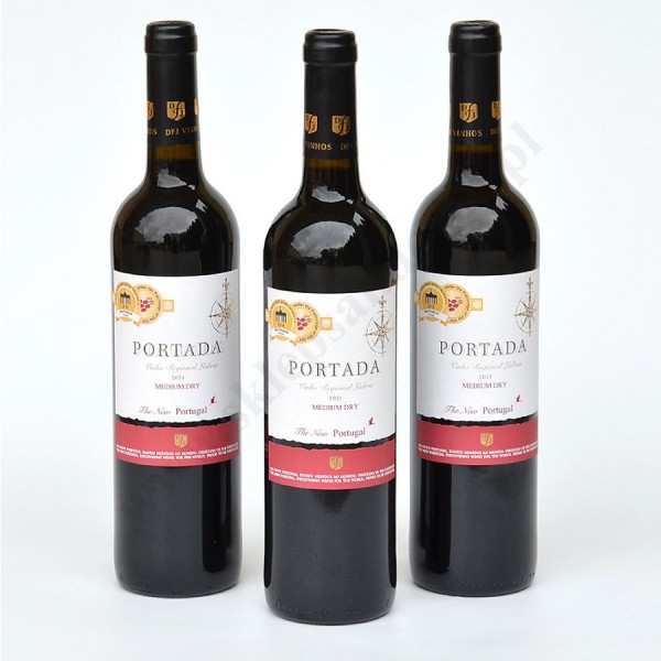 PORTADA - wino czerwone półwytrawne