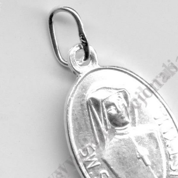 MEDALIK ŚW.FAUSTYNY - wys.1.7 cm