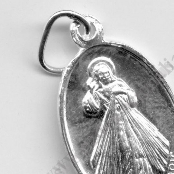 MEDALIK ŚW.FAUSTYNY - wys.1.7 cm