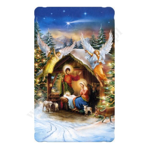 OBRAZEK KOLĘDOWY UV - PACZKA 100 szt. - 51240