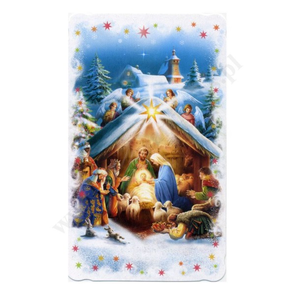 OBRAZEK KOLĘDOWY UV - PACZKA 100 szt. - 51245