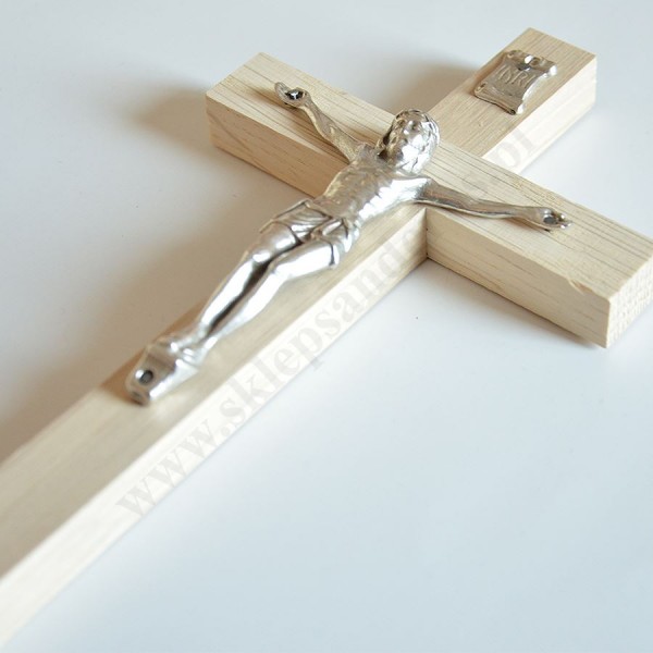 KRZYŻYK DREWNIANY - wys. 21 cm - 74029