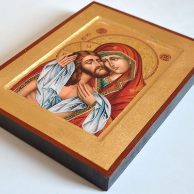 MATKA BOŻA BOLESNA - ikona 18 x 23.5 cm - 4901