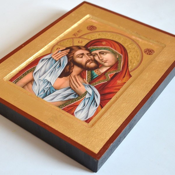 MATKA BOŻA BOLESNA - ikona 18 x 23.5 cm - 4901
