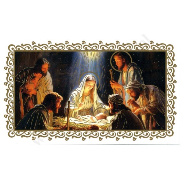 OBRAZEK KOLĘDOWY - PACZKA 100 szt. - 71597