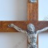 KRZYŻ DREWNIANY - wys.27 cm - 8436