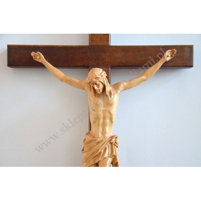 KRZYŻ DREWNIANY - wys.33 cm - 3647