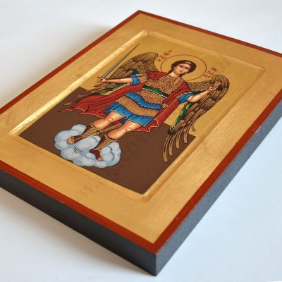 ŚW. MICHAŁ ARCHANIOŁ - ikona 18 x 23.5 cm - 4257