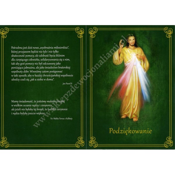 PODZIĘKOWANIE - folder wdzięczności - format A4 - 50982