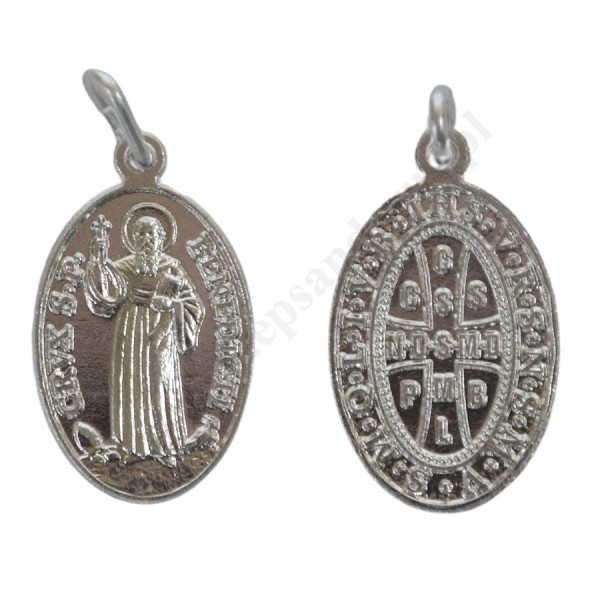 MEDALIK ŚWIĘTEGO BENEDYKTA - wys. 2.5 cm - 50389