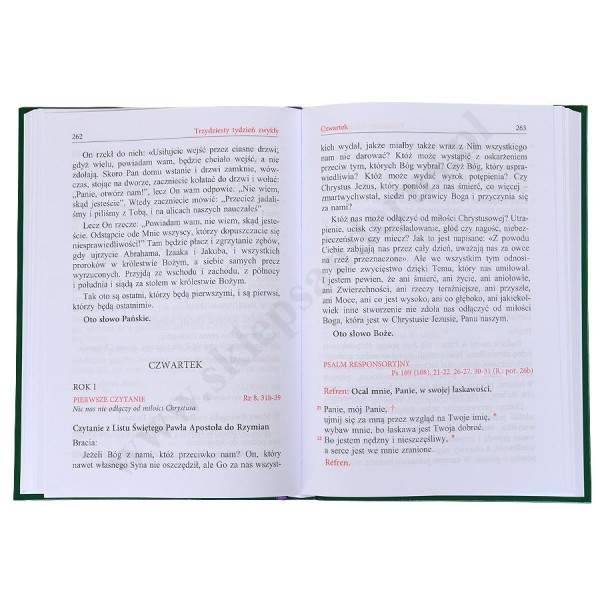 LEKCJONARZ MSZALNY - TOM 5 - FORMAT A4