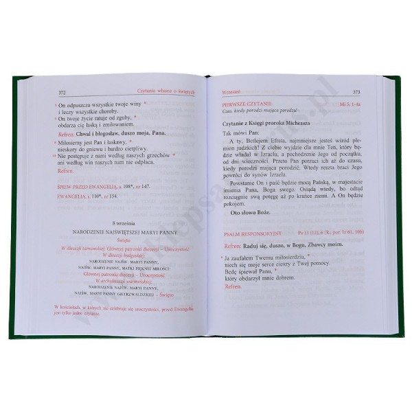 LEKCJONARZ MSZALNY - TOM 6 - FORMAT A4