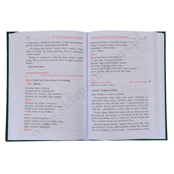 LEKCJONARZ MSZALNY - TOM 7 - FORMAT A4