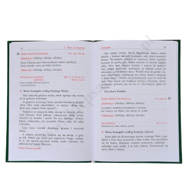 LEKCJONARZ MSZALNY - TOM 9 - FORMAT A4