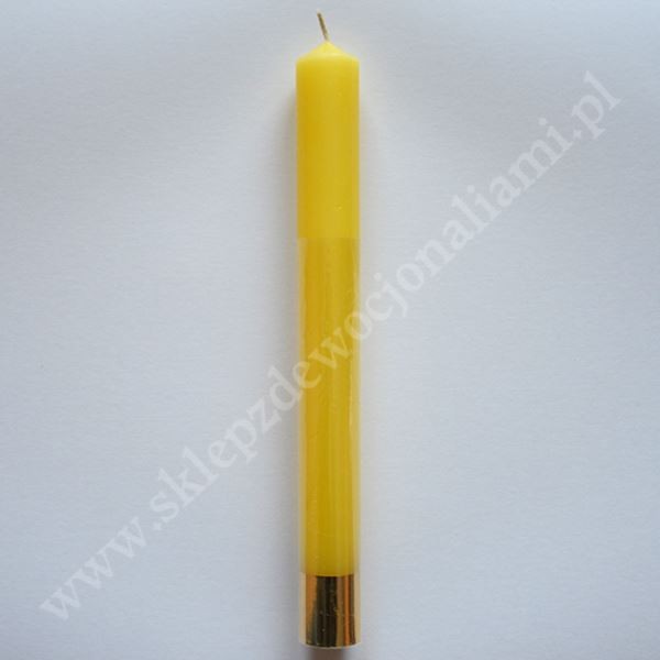 GROMNICA PARAFINOWA - ŻÓŁTA, CZYSTA - 25/2.6