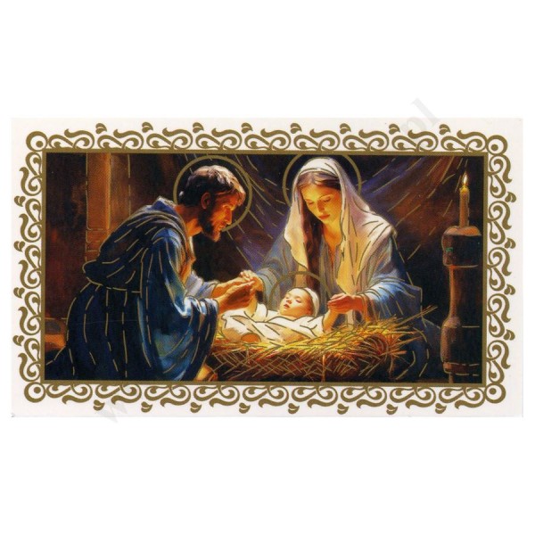 OBRAZEK KOLĘDOWY UV - FORMAT 11 x 6.5 cm - PACZKA 100 szt. - 30284