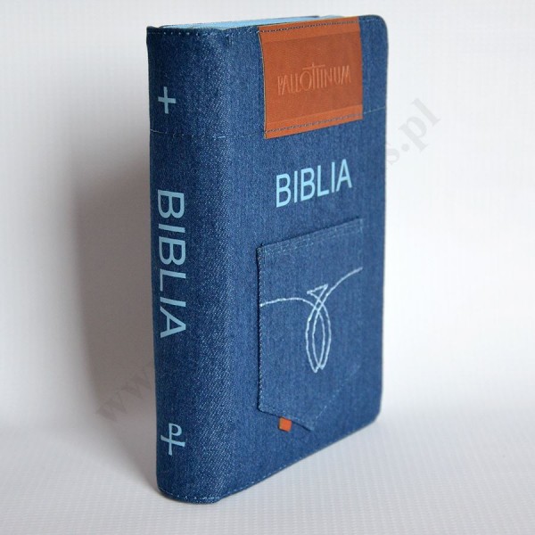 PISMO ŚWIĘTE - BIBLIA TYSIĄCLECIA - format oazowy, skóra, zamek + paginatory - 88473