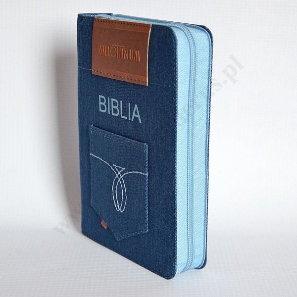 PISMO ŚWIĘTE - BIBLIA TYSIĄCLECIA - format oazowy, skóra, zamek + paginatory - 88473